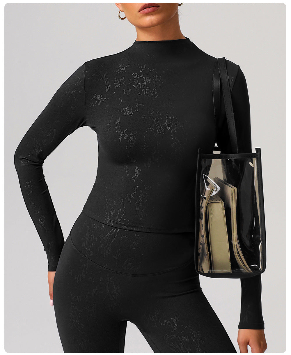 Comfy Long Sleeve Tight Yoga t Shirt