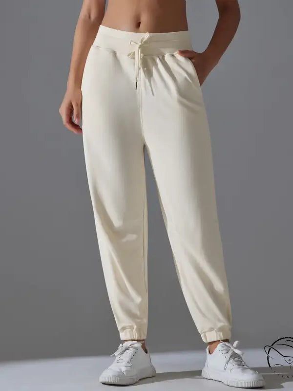 Wide Leg Breathable High Waist Fitness Pants Running