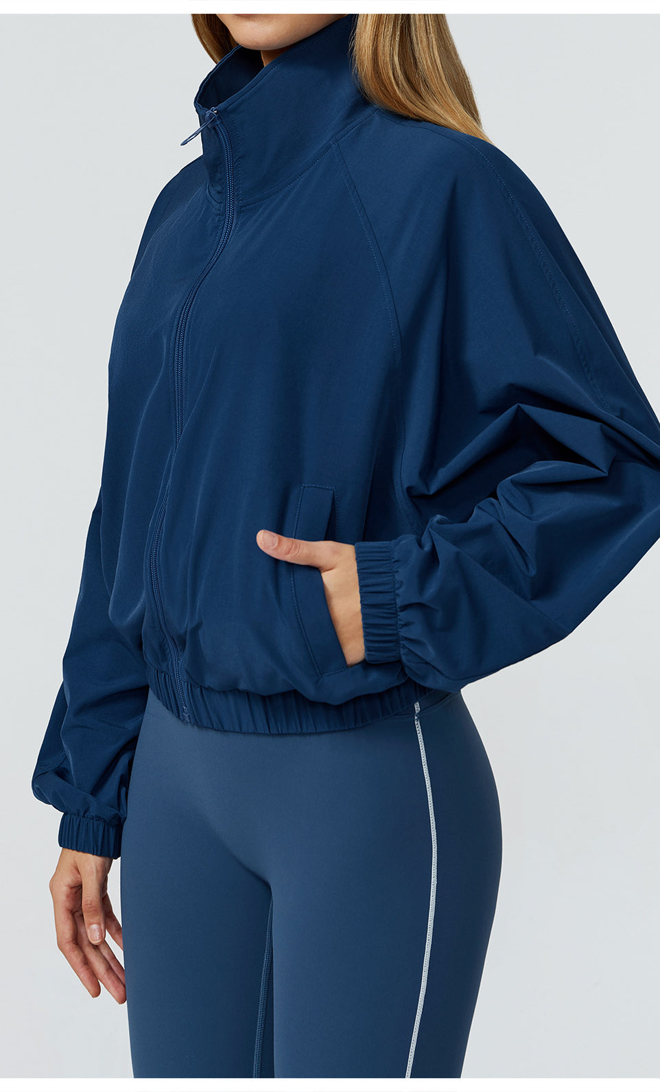 Quick Drying Stand Collar Sports Jacket