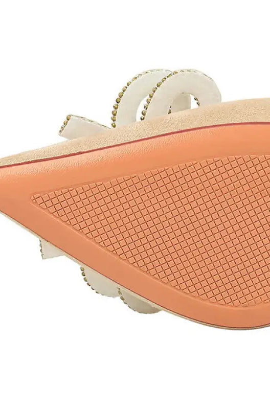 Cute Rhinestone Pearl Bow High Heels