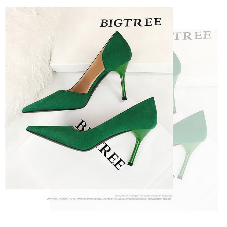Fashionable Simple Stiletto High Heel