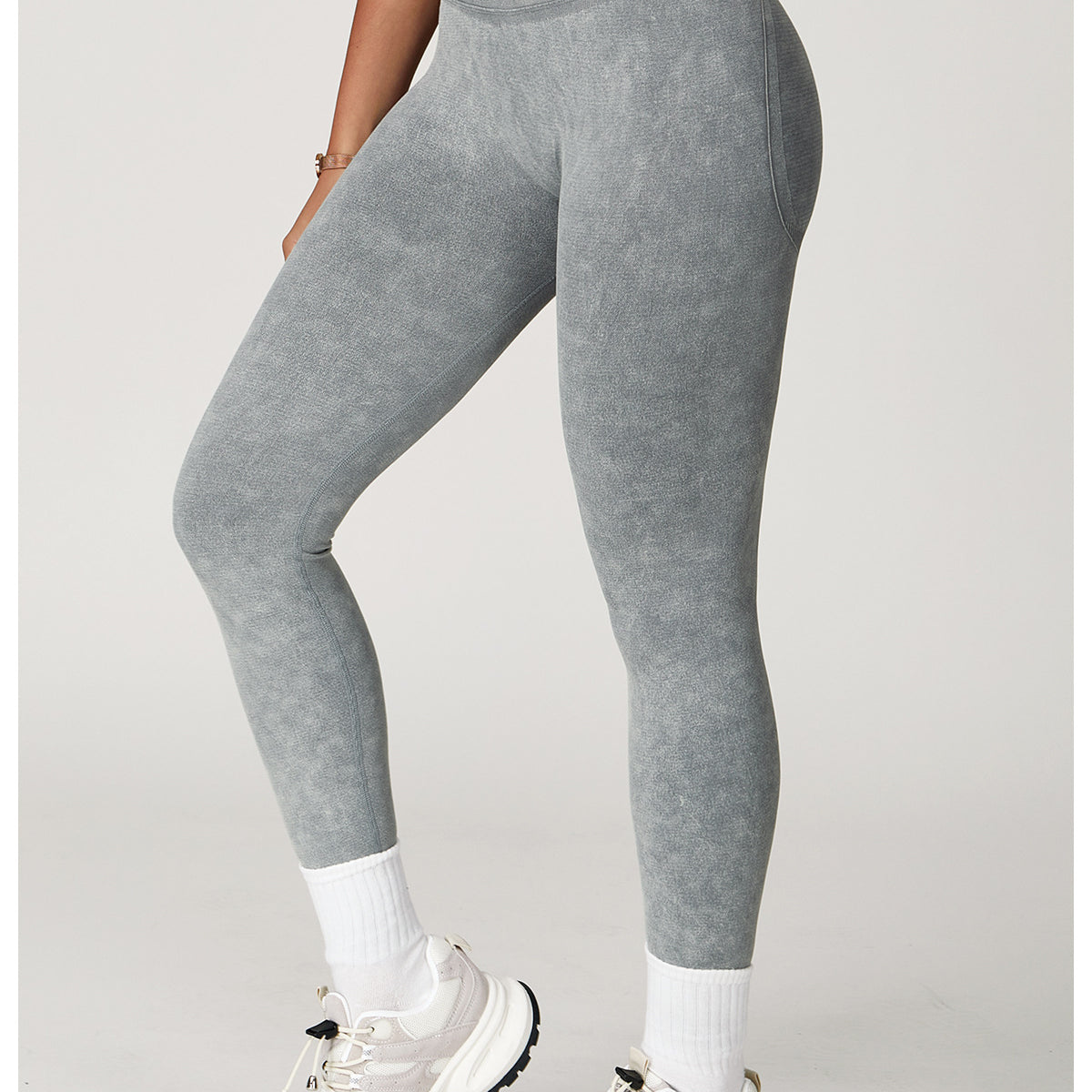 Comfy Seamless Stone Washed Yoga Pants
