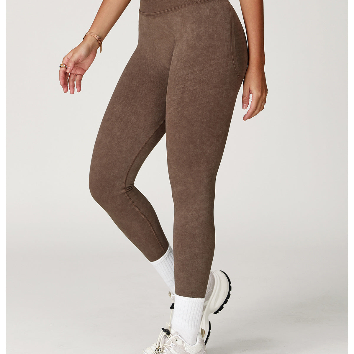 Comfy Seamless Stone Washed Yoga Pants