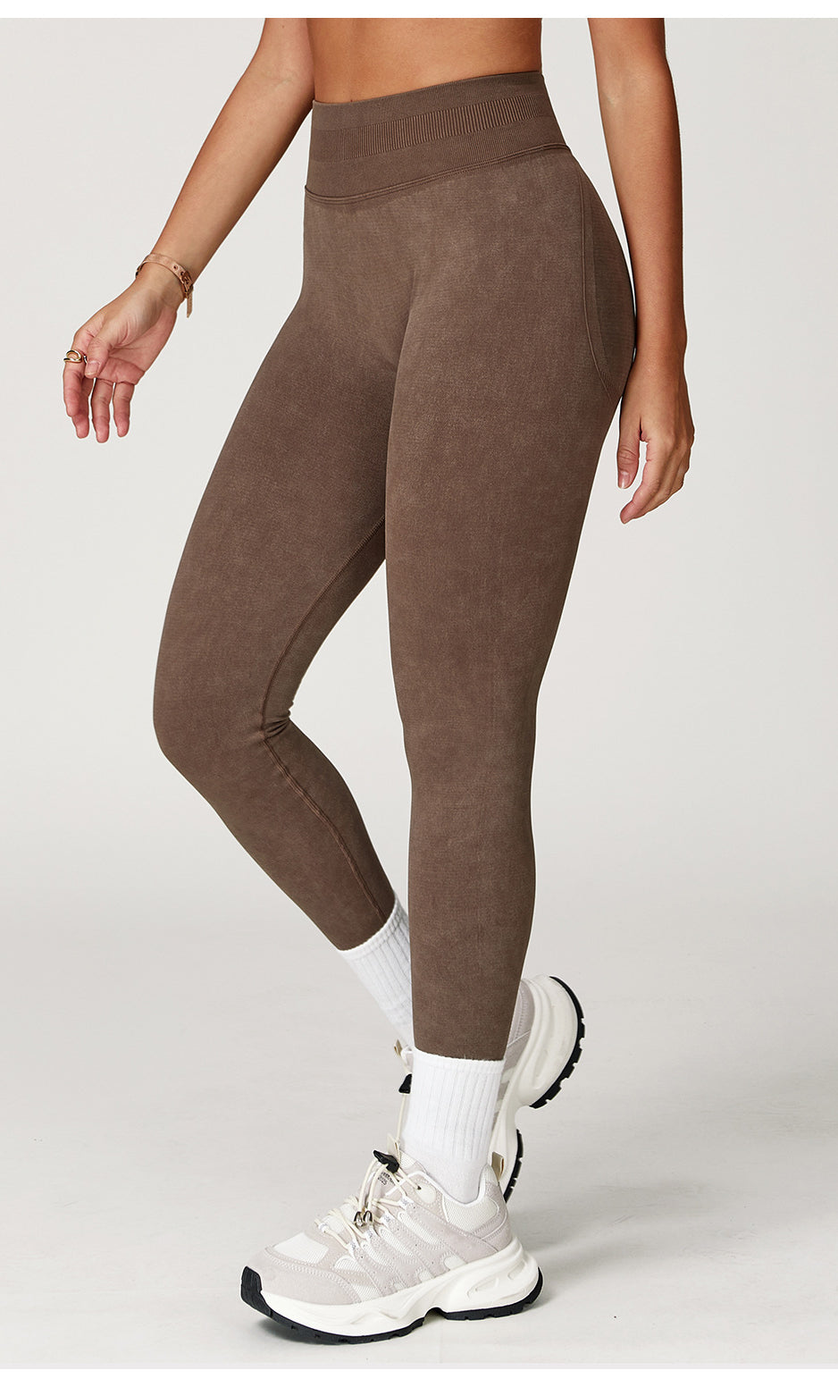 Comfy Seamless Stone Washed Yoga Pants