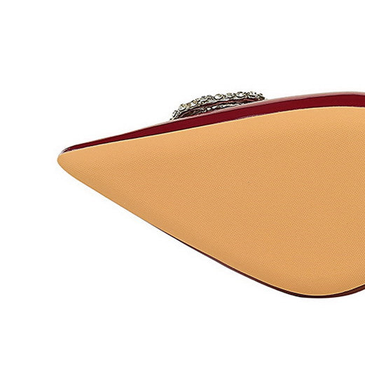 Langry fashion red and gold sunglasses with textured lens design