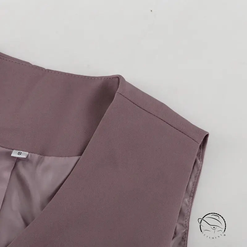 Vest Jacket Hip Skirt Set Office Two Piece