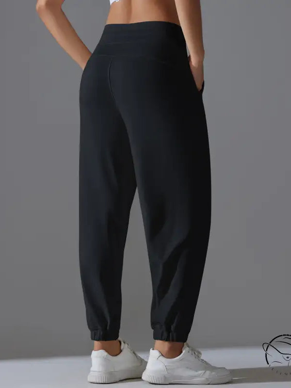 Wide Leg Breathable High Waist Fitness Pants Running