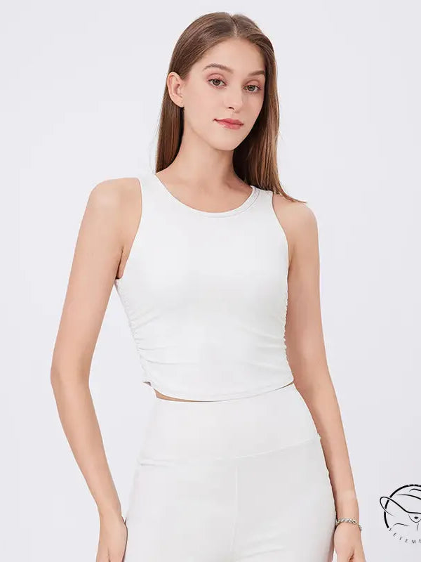 Wide Shoulder Strap Slimming Outside Wear Sports Underwear Women Shockproof Running Large u Back Bra Push Up Yoga