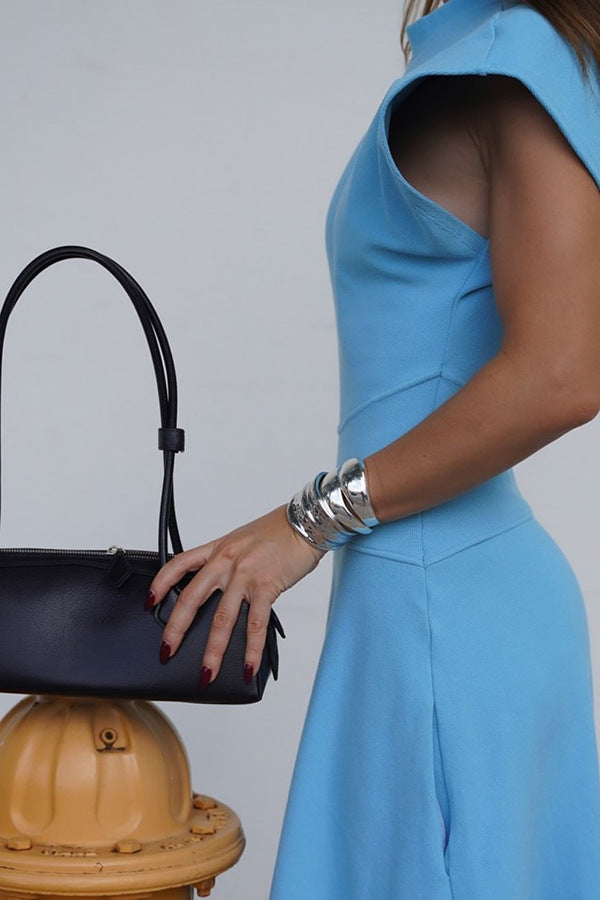 Elegant Slim Fit Slit Maxi Dress