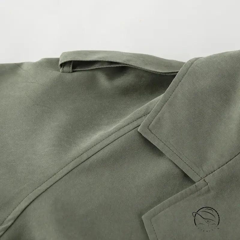 High End French Large Collared Lace Up