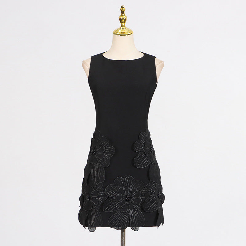 French Sweet Date Short Dress