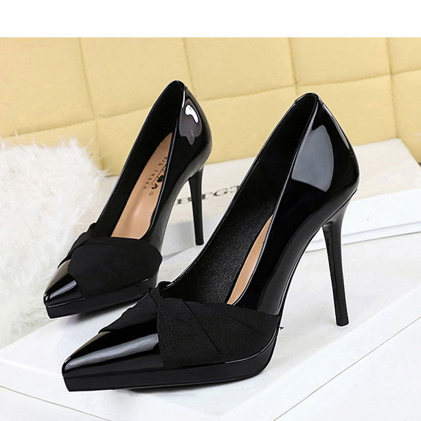 Classy Leather High Heel