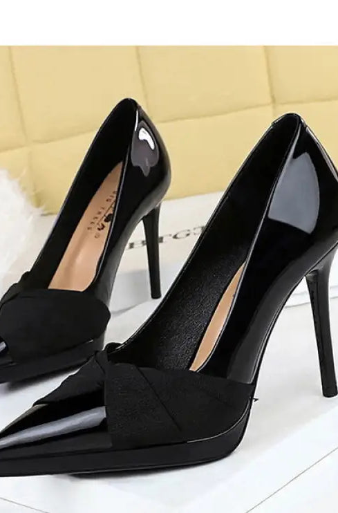 Classy Leather High Heel