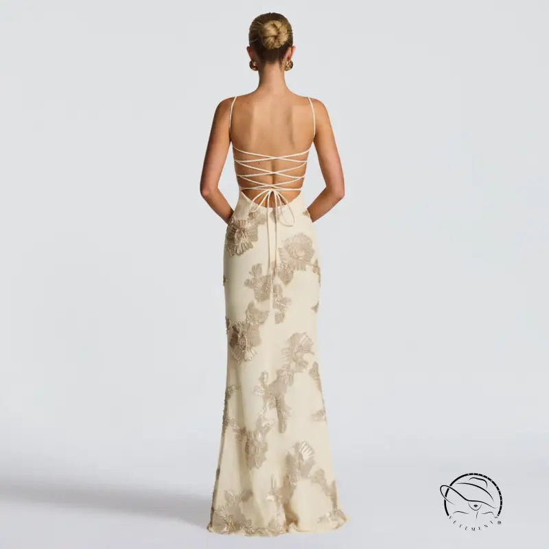 Elegant Slim Fit Slimming Maxi Dress