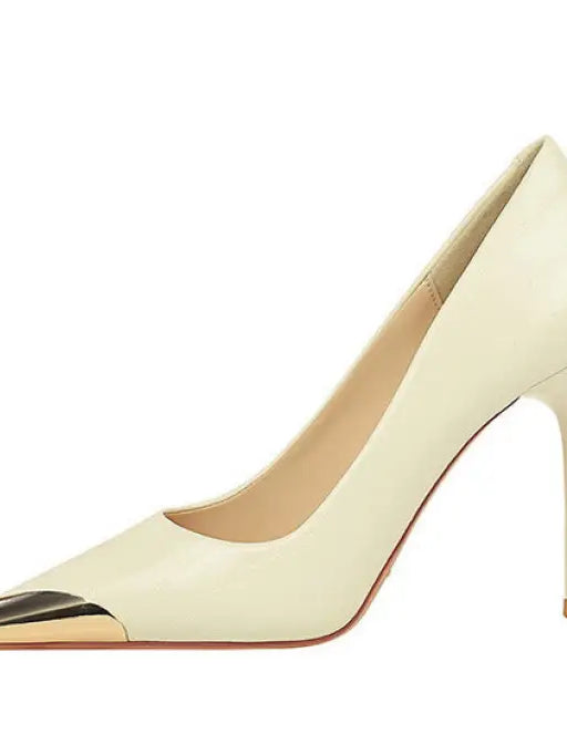 Cocktail Low Cut Shoes Pointed Stiletto Heels