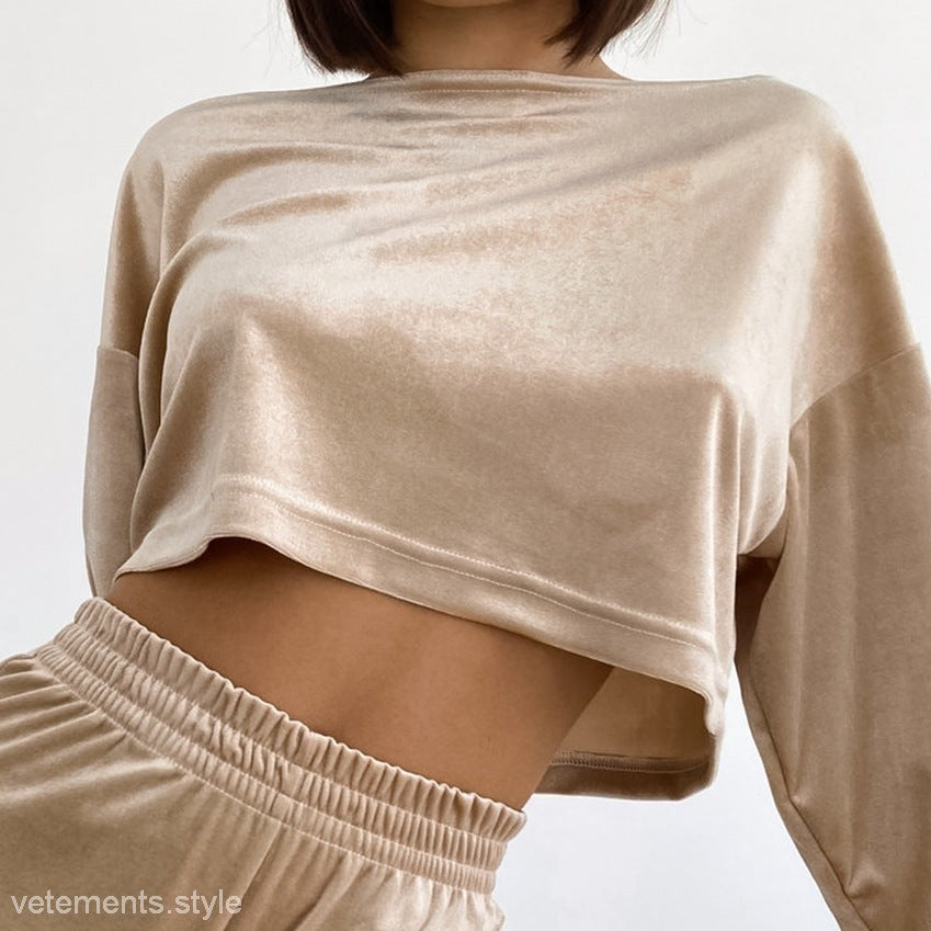 VELVET PAJAMAS TWO PIECE-VETEMENTS