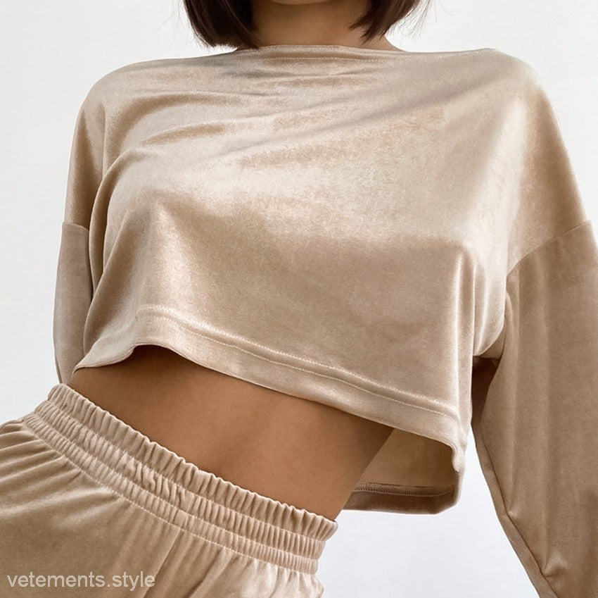 VELVET PAJAMAS TWO PIECE-VETEMENTS