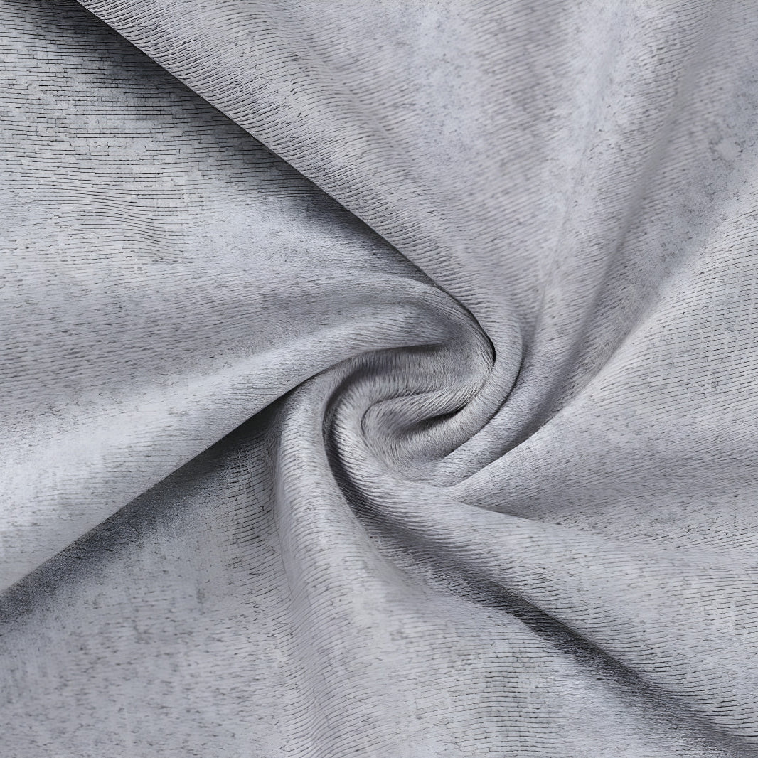 Twisted grey fabric in spiral pattern for Summer Women Clothing Solid Color Vest Set