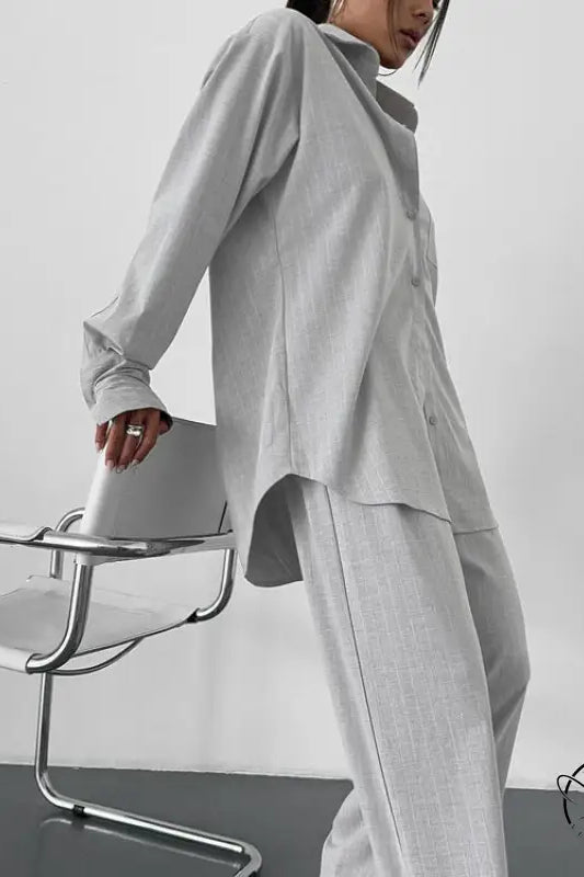 Gorgeous Top Wide Leg Pants High Grade Two Piece Sets