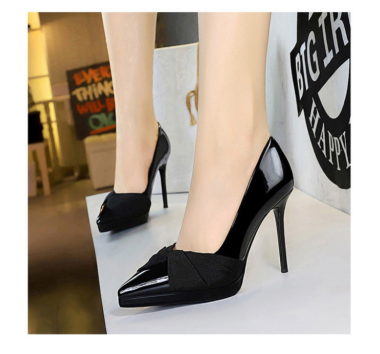 Classy Leather High Heel