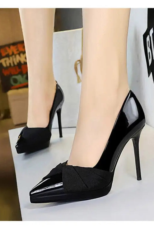 Classy Leather High Heel