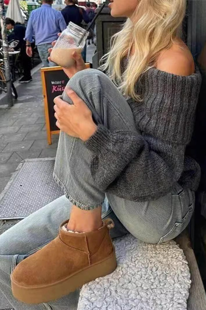 All Matching Slim Fit Knitted Sweater