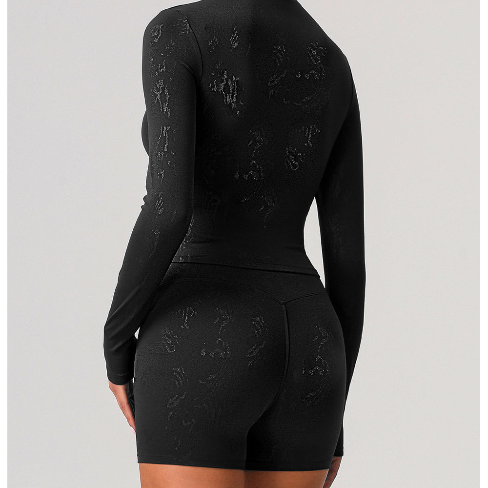 Comfy Long Sleeve Tight Yoga t Shirt