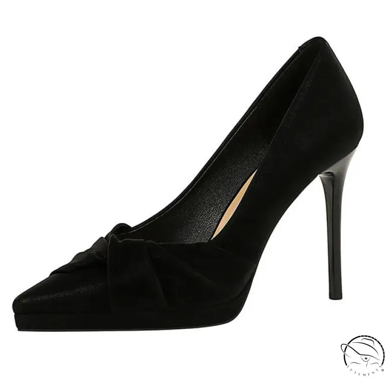 Party Pointed Toe Waterproof Platform High Heels