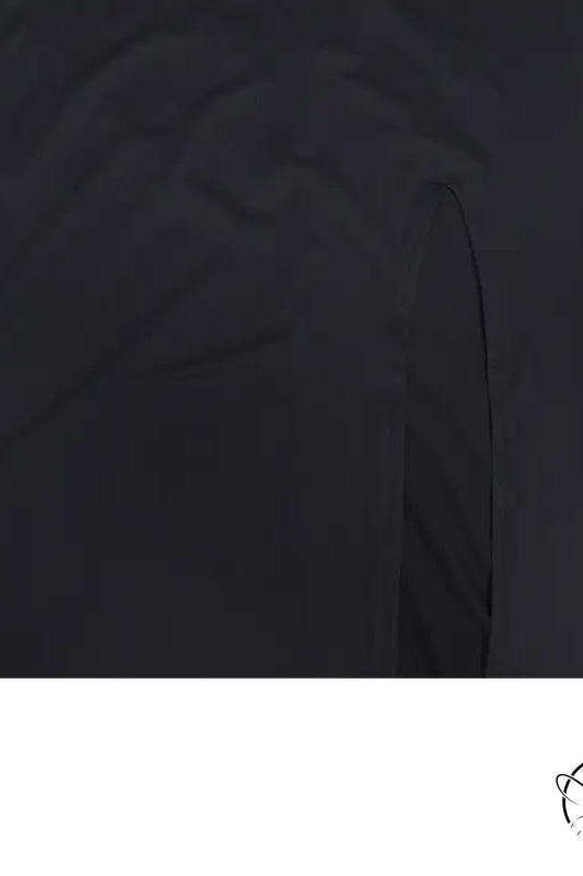 Amazing split maxi dress in black with elegant slit