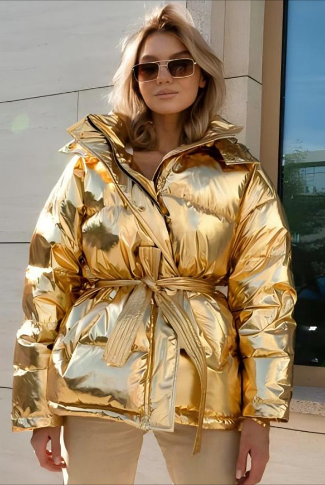 Hooded Cotton Coat Jacket