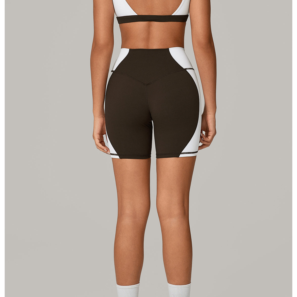 Color Matching Tight Quick Drying Fitness Clothes