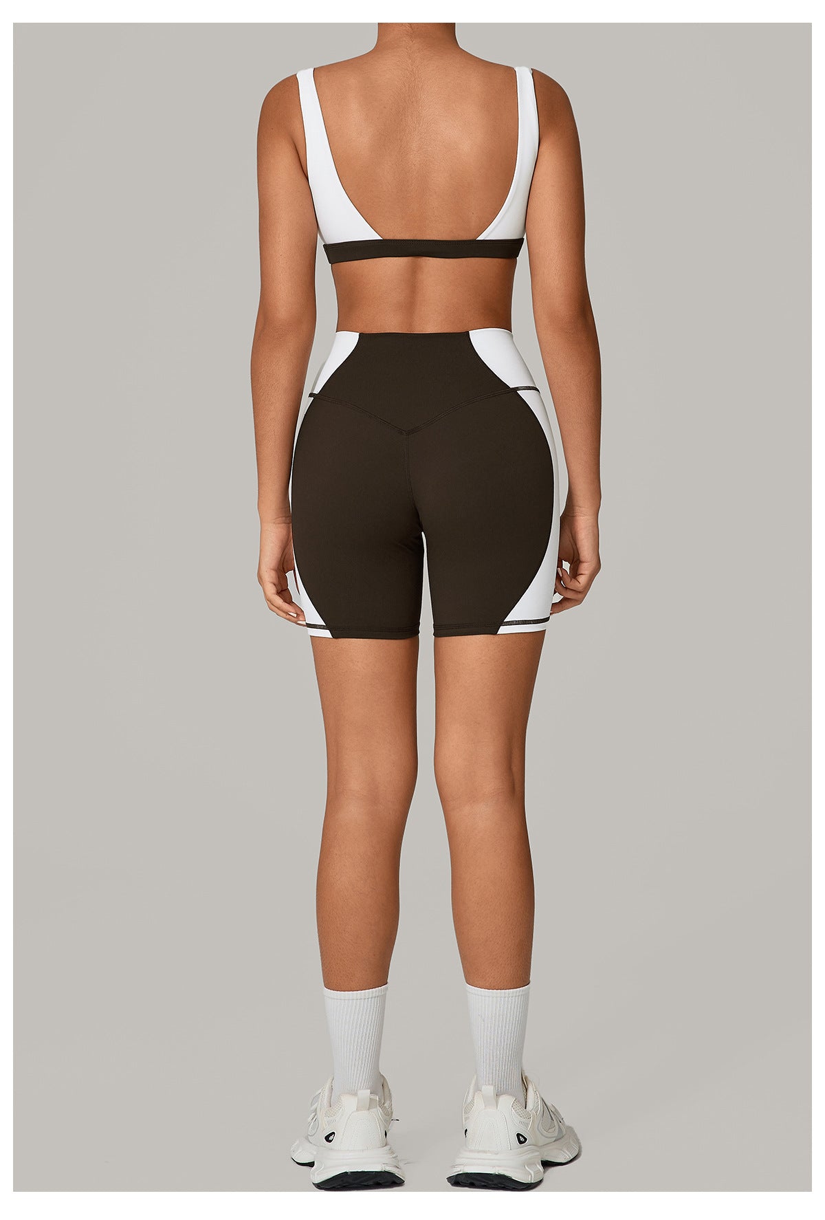 Color Matching Tight Quick Drying Fitness Clothes