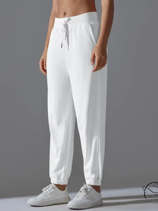 Wide Leg Breathable High Waist Fitness Pants Running