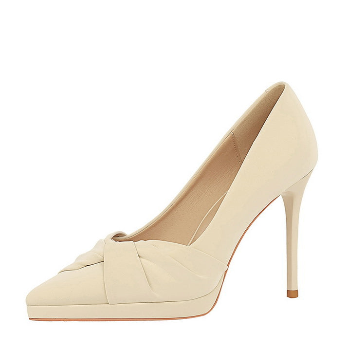 Party Pointed Toe Waterproof Platform High Heels