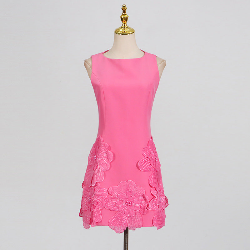 French Sweet Date Short Dress