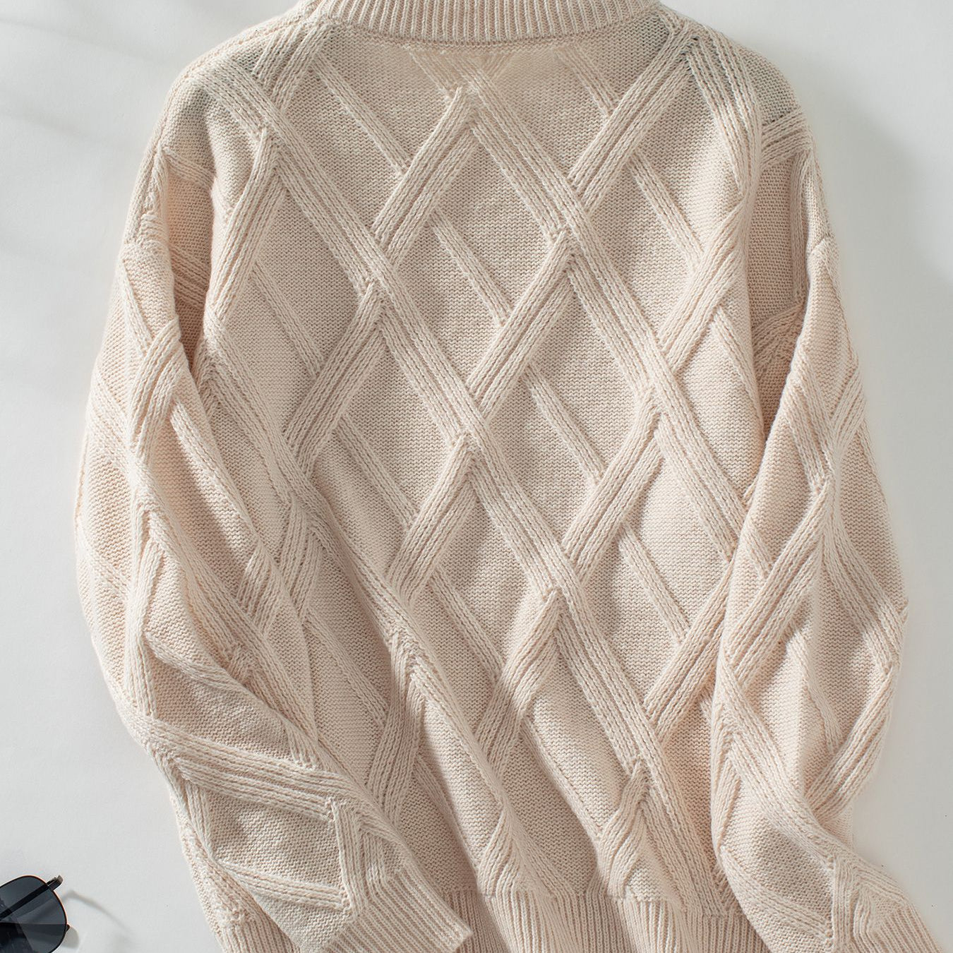 Winter Loose Round Neck Knitted Top