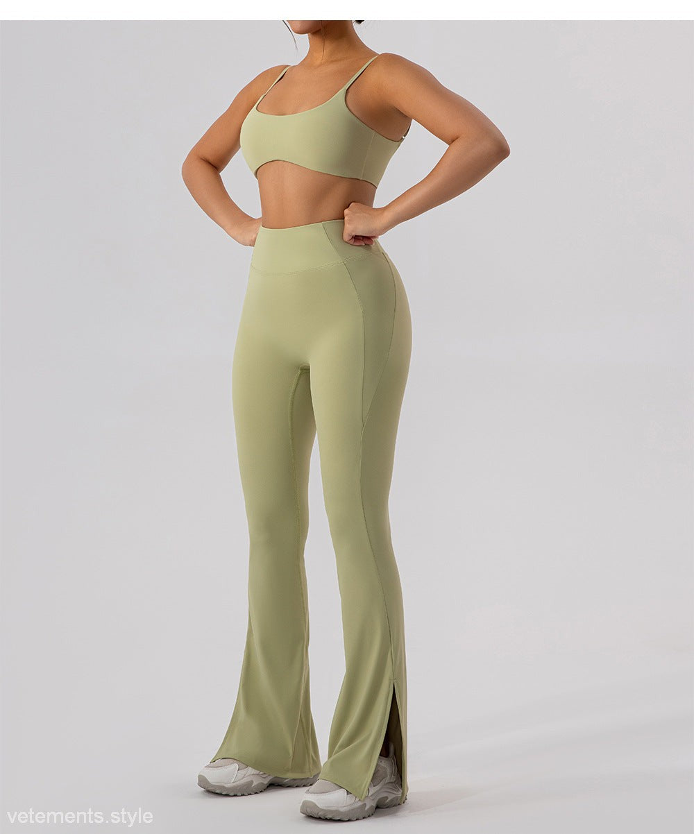 OUTER WEAR CLOSE FITTING YOGA PANTS-VETEMENTS