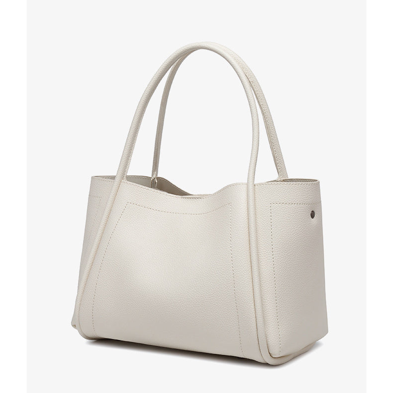 Soft Leather Large Capacity High Grade Handbag