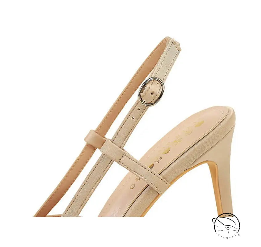 Satin Bow Color Block Pointed High Heel