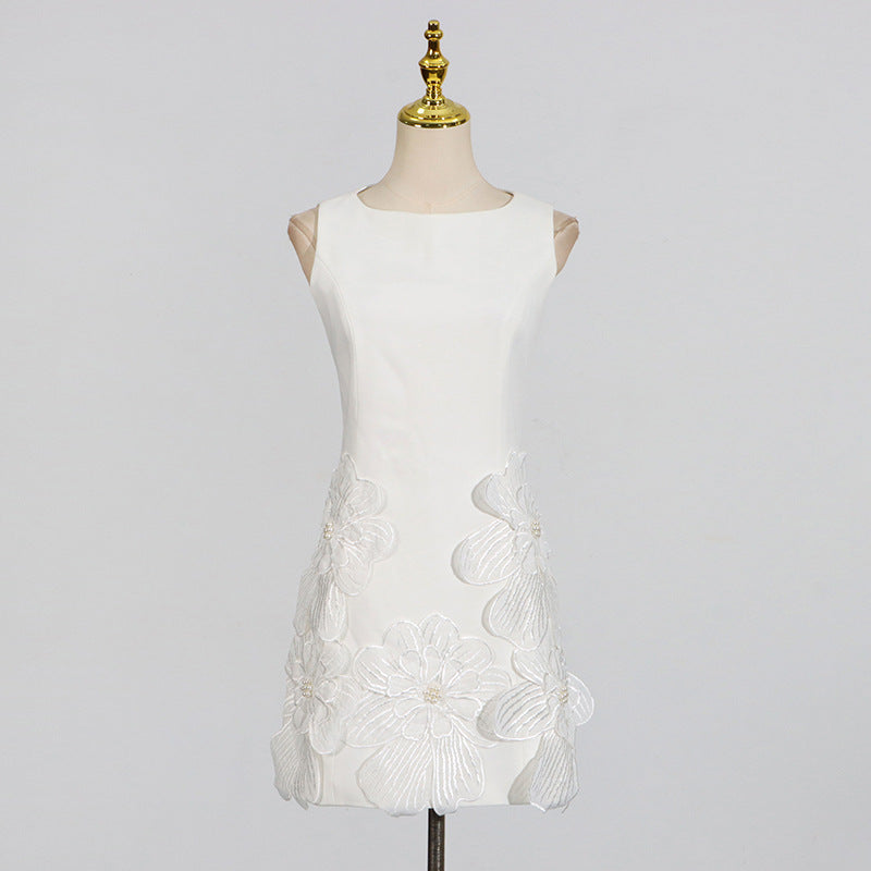 French Sweet Date Short Dress