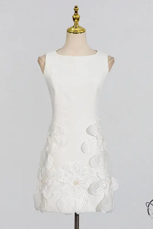 French Sweet Date Short Dress