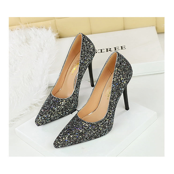 Cocktail Stiletto Waterproof High Heels