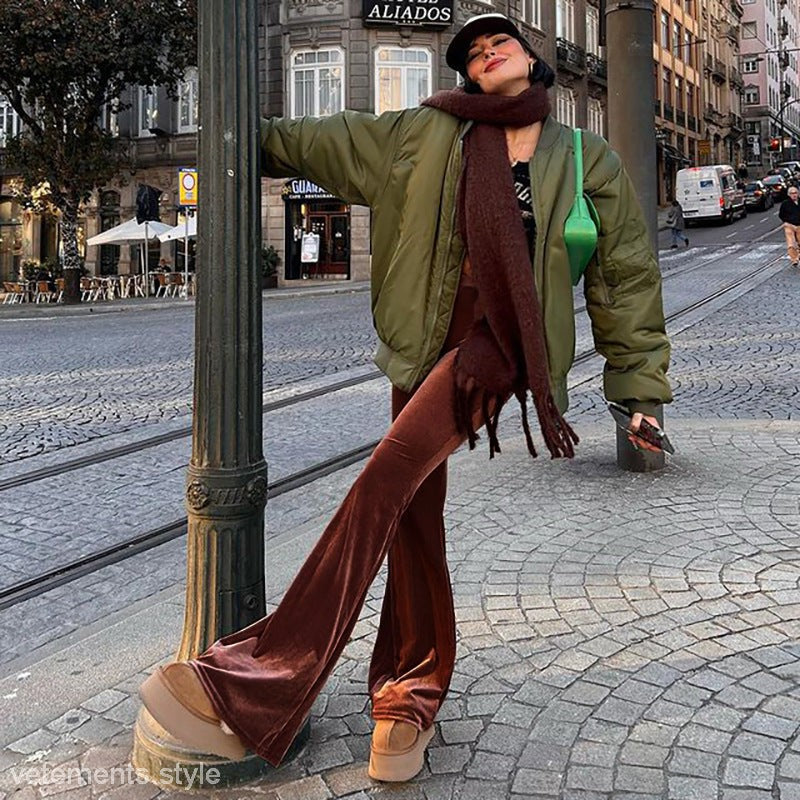 HIGH WAIST SLIMMING BOOTCUT-VETEMENTS