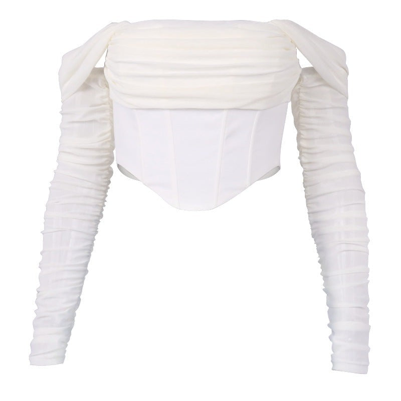 Sky Boning Corset-VETEMENTS