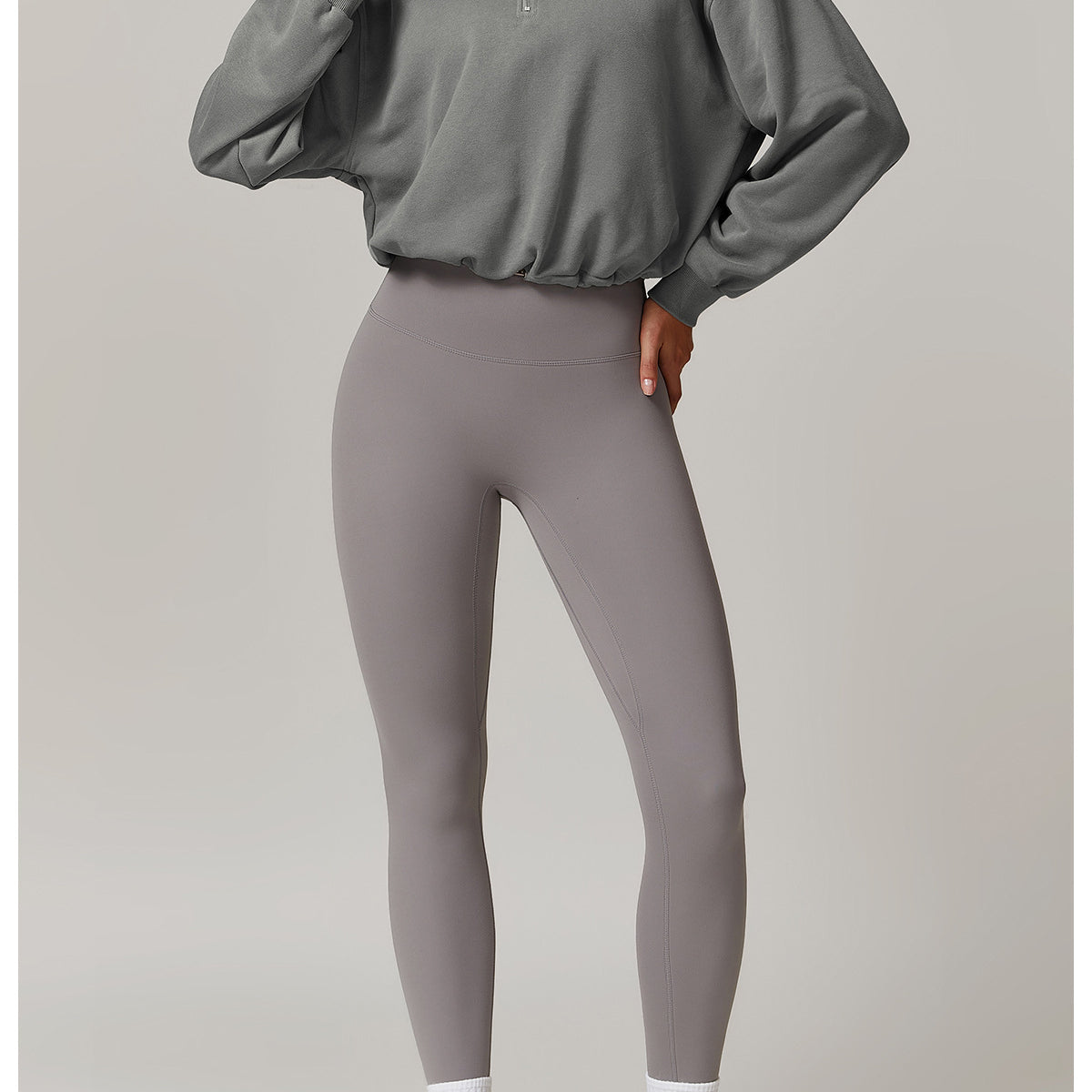 Casual Loose Sweatshirt Warm Running Fitness Top