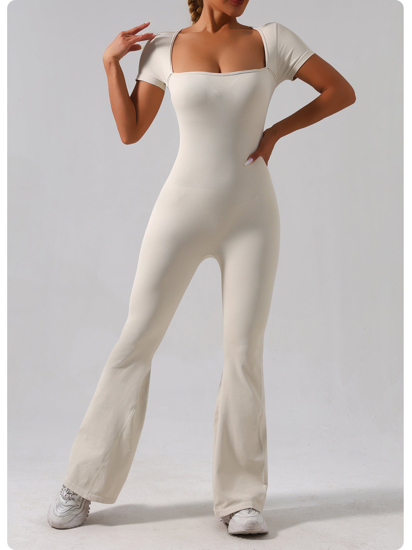 Comfy Quick Drying Yoga Bodysuit