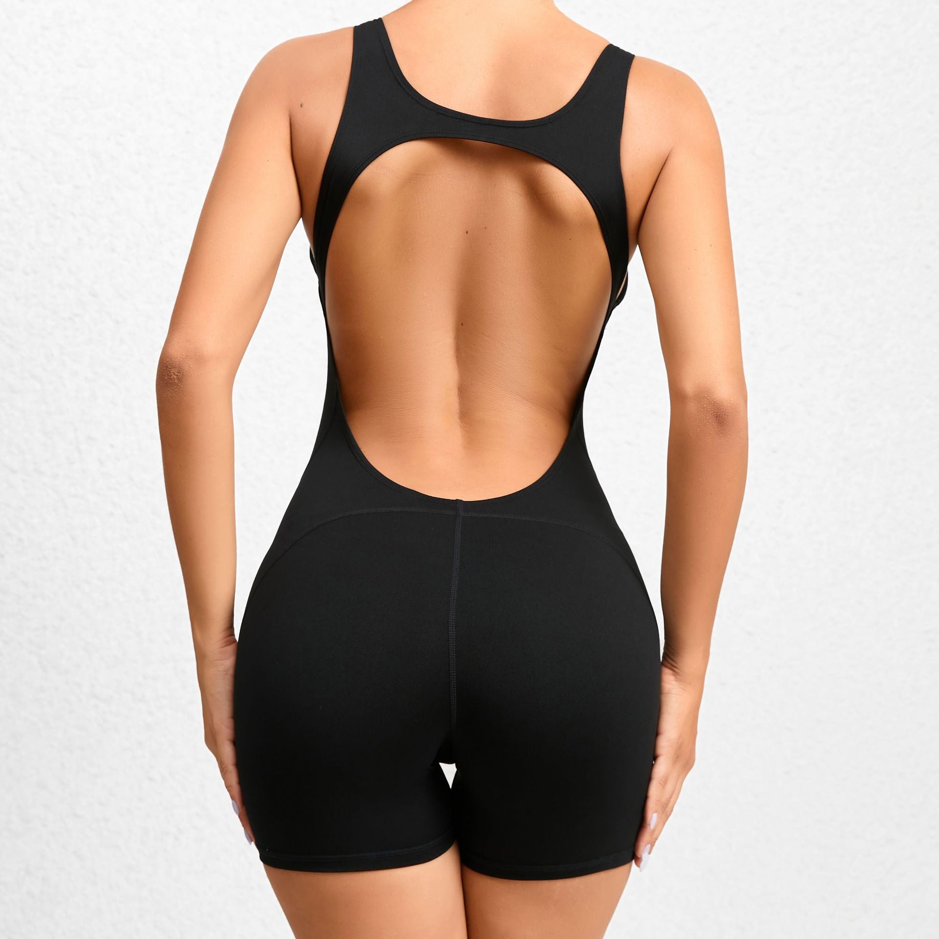 Integrated Hip Lifting Sport Yoga Jumpsuit