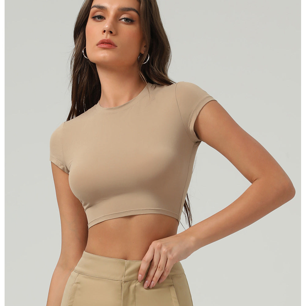 Tight Brushed Yoga t Shirt