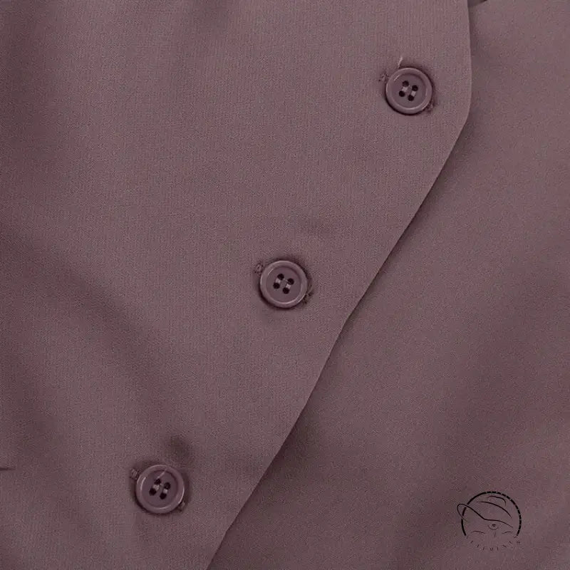 Vest Jacket Hip Skirt Set Office Two Piece