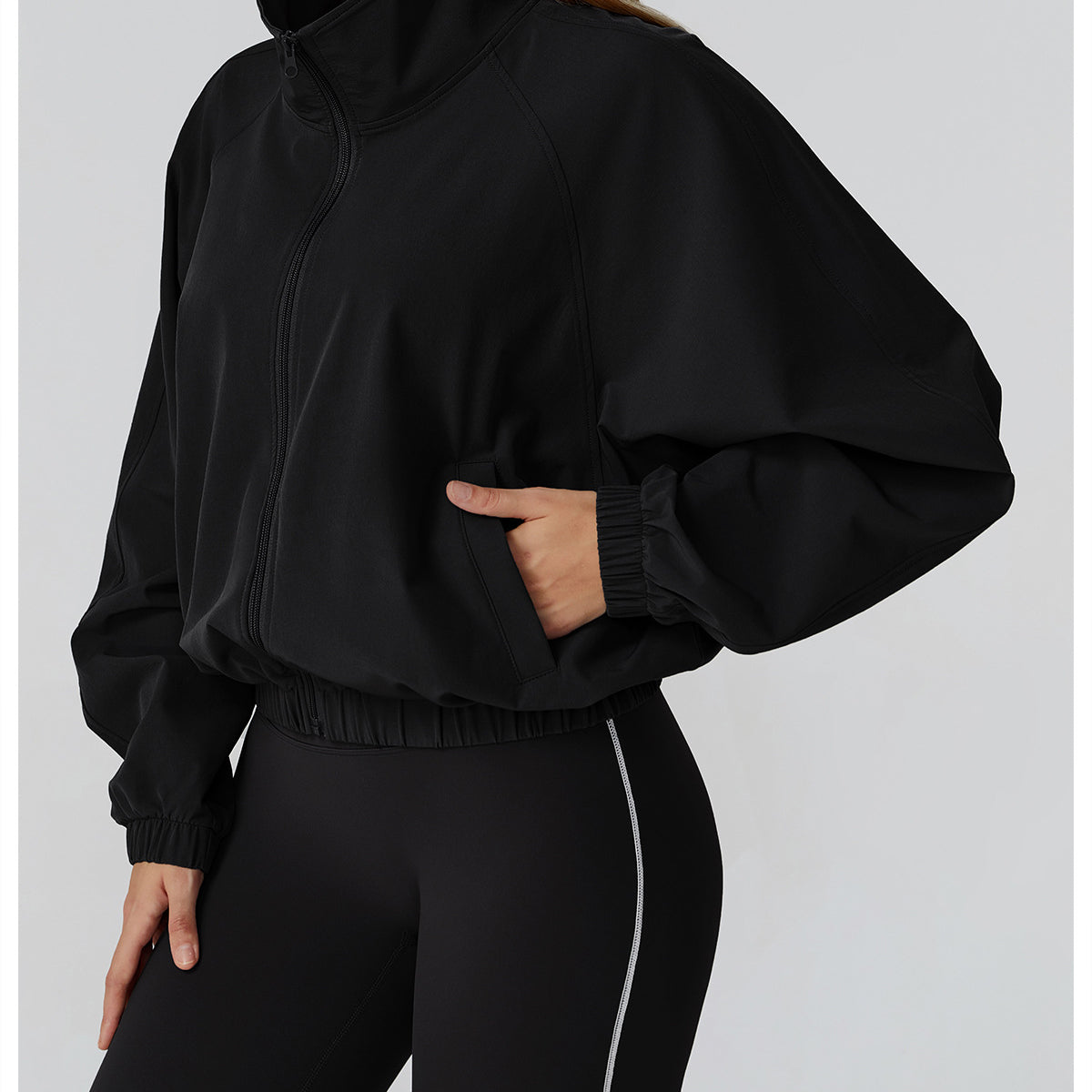 Quick Drying Stand Collar Sports Jacket